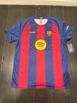 FC Barcelona RAPHINHA #11Jersey Men’s L Blue Red Soccer Futbol NEW