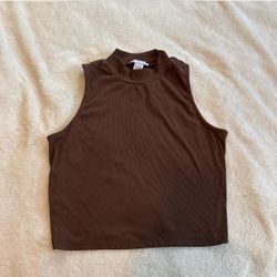 Brown Tank Top