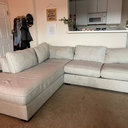 White sofa
