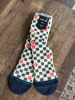 Stance Graphic Crew Socks | Medium | New With Tags