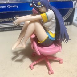 I Become A V-tuber Anime figure With MC On A Chair