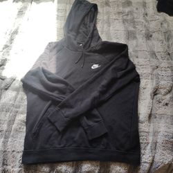 BLACK NIKE HOODIE (I ALSO HAVE 1 IN SMALL)