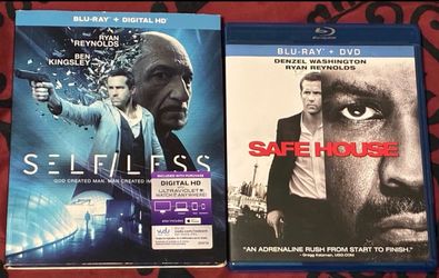 Ryan Reynolds 2 Blu Ray movies bundle