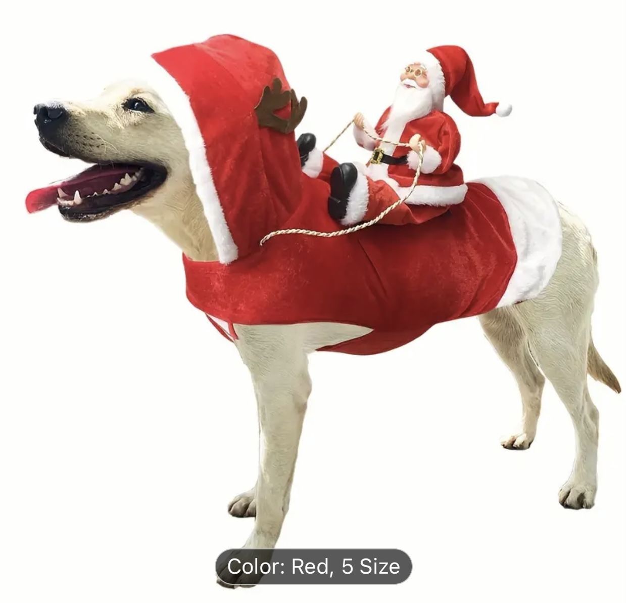 Christmas Dog Costume