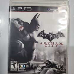 Batman: Arkham City (Sony PlayStation 3, 2011) PS3. 