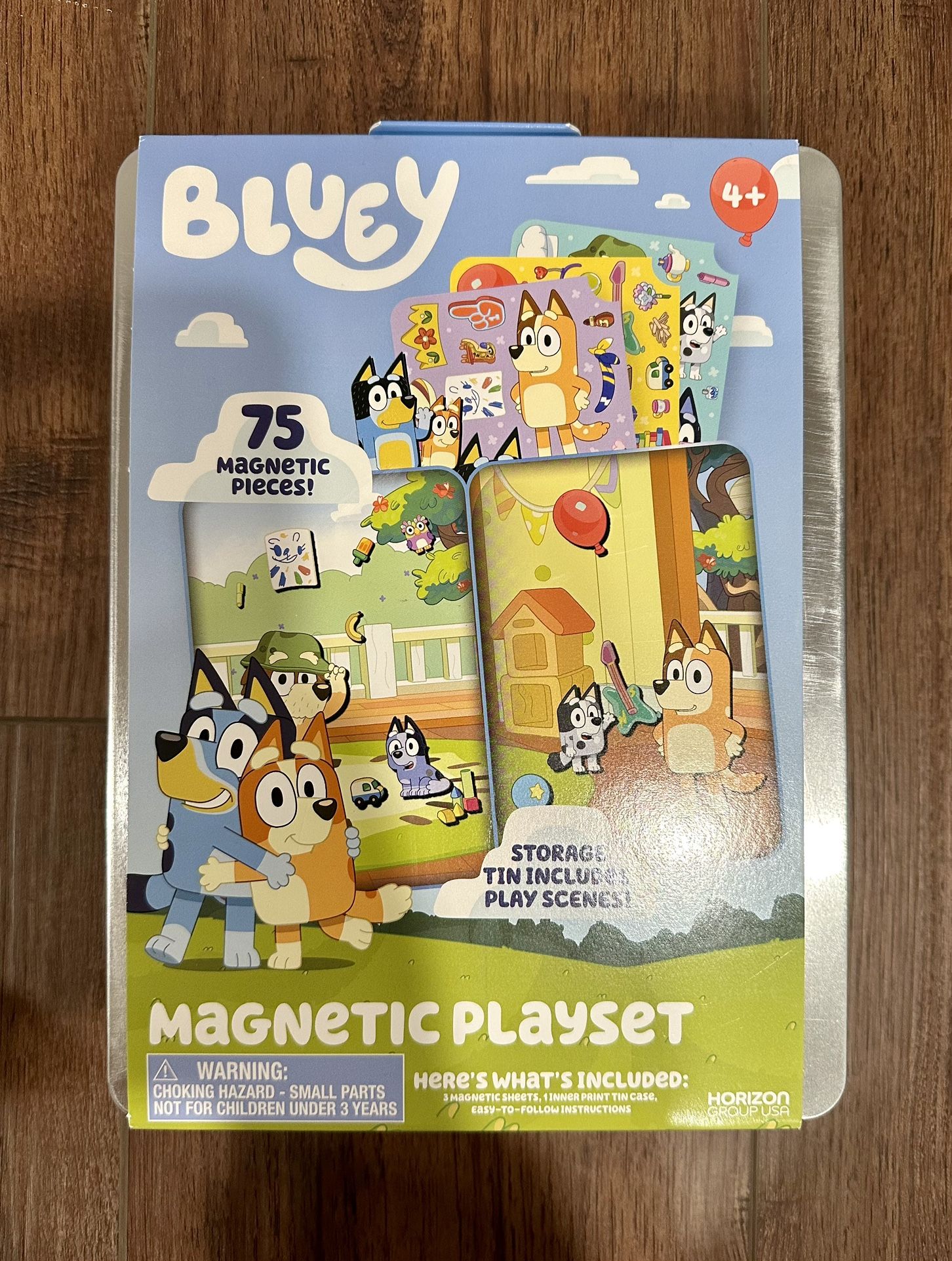 Bluey Magnetic Playset