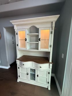 China hutch study farmhouse