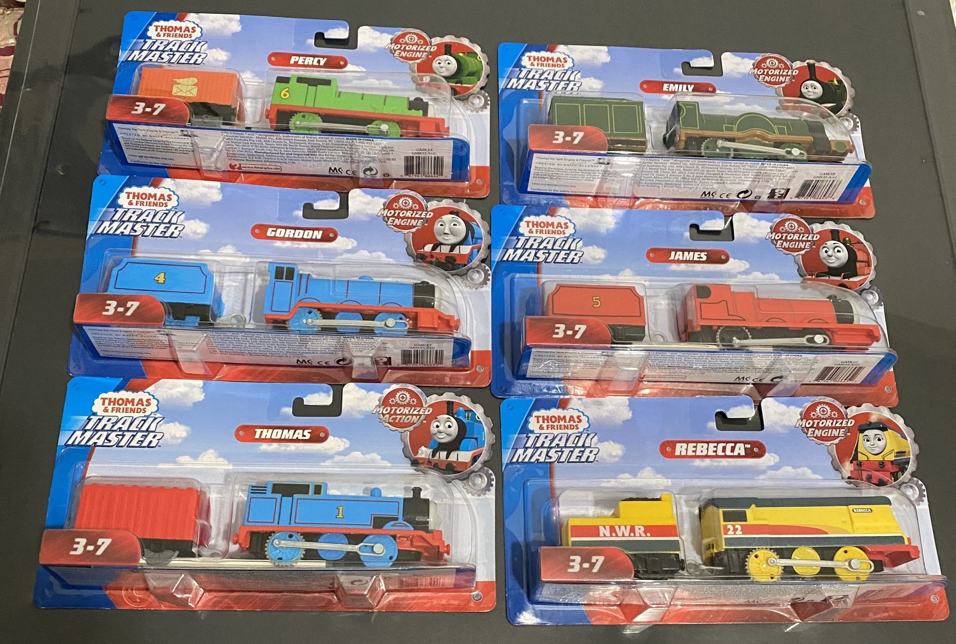 Thomas and Friends Train Lot of 6 motorized engines