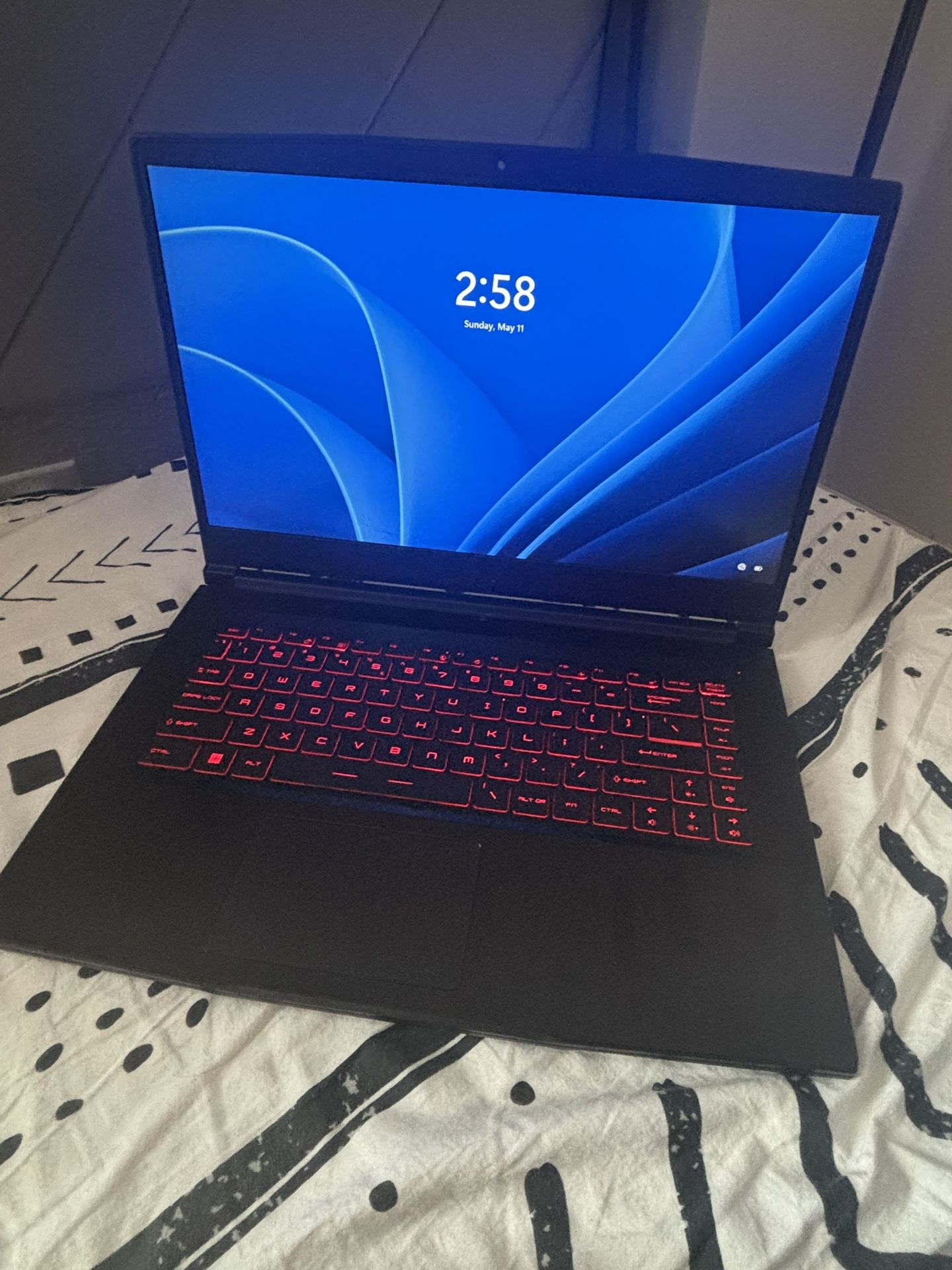 msi gaming computer with rtx 3050 and i5 12gen