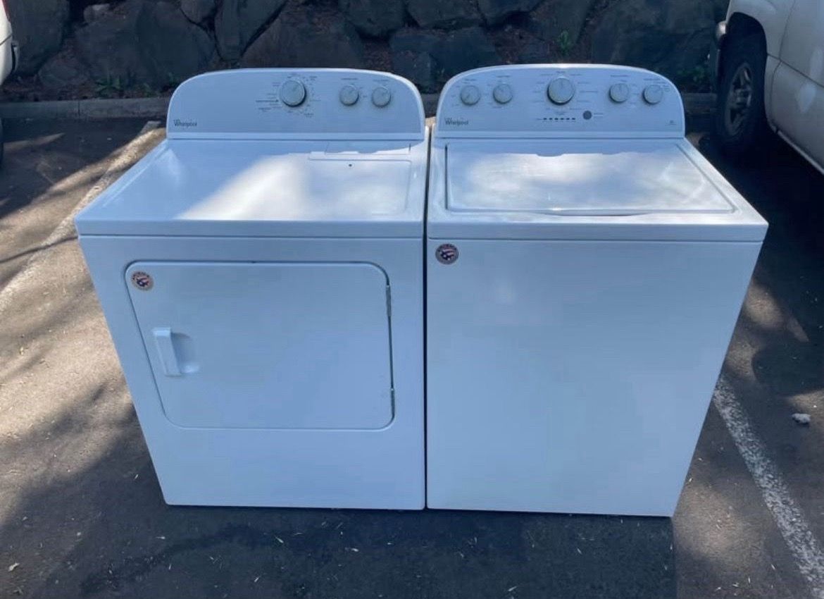 Whirlpool Washer and Dryer