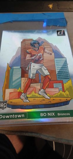 2024 Panini Donruss Downtown Bo Nix Jumbo RC
