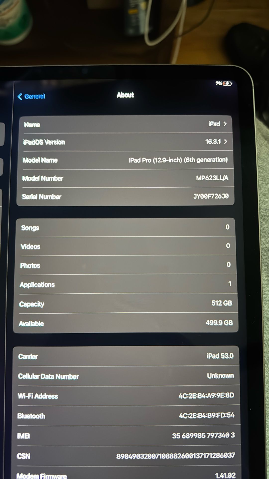 iPad Pro 6th Gen