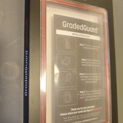 GradedGuard Metallic Crimsona PSA 