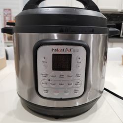 Instant Pot Duo Crisp + Air Fryer 8 Quart New But Dented On The Side