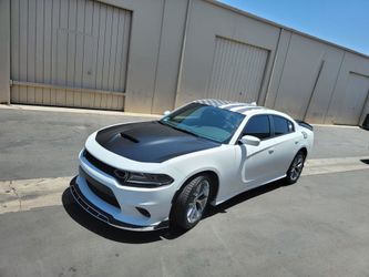 Satin black hood wrap