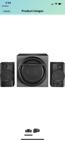 Insignia Bluetooth Speaker With Subwoofer