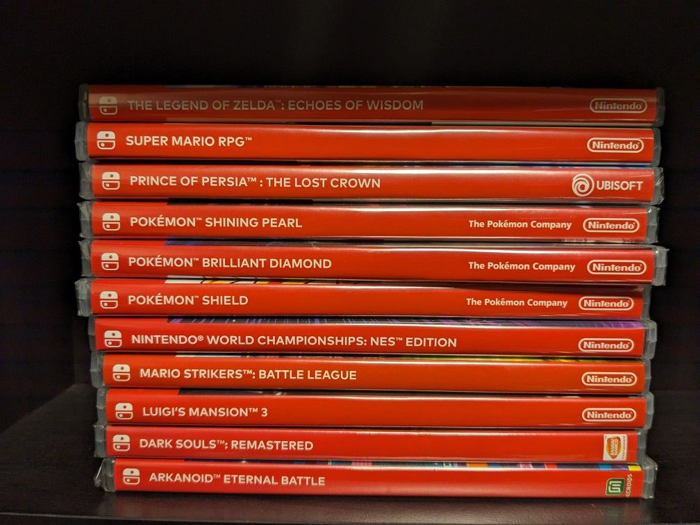 Nintendo Switch Game Lot - Pokemon, Zelda, Mario, etc