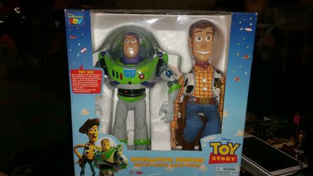 (Original) woody and buzz bought in disney world not remakes