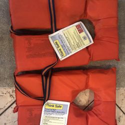 2 X Swim PDR’s Vests 
