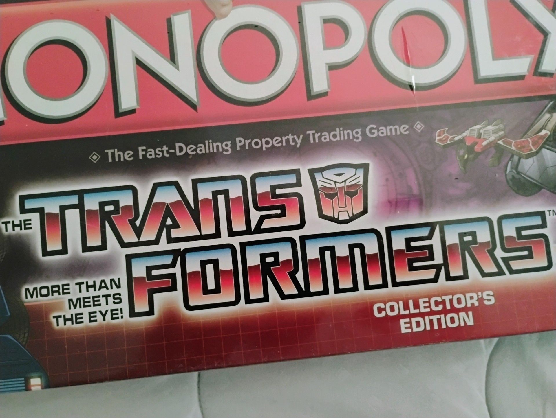 Transformers Monopoly