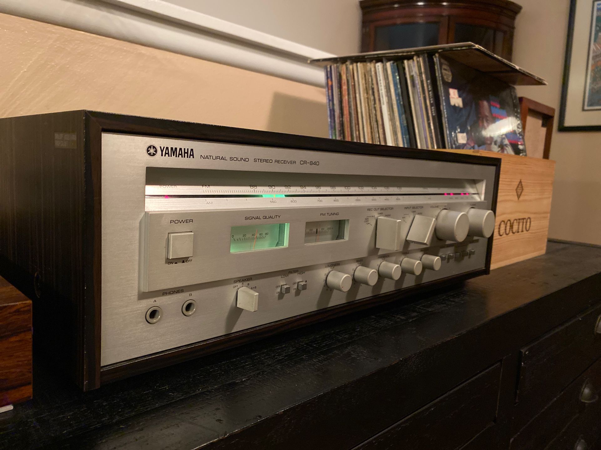 Vintage Yamaha cr 840 stereo receiver...SALE PENDING