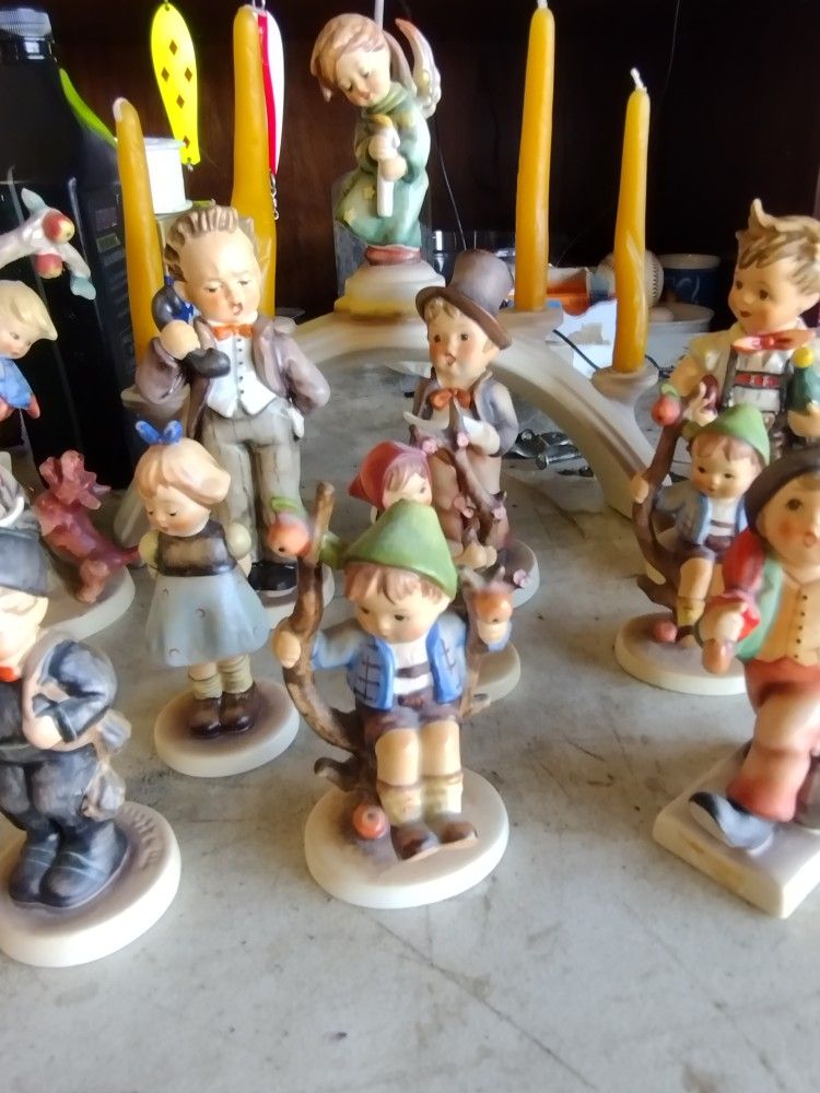 14 Pieces Of Hummel Collectibles