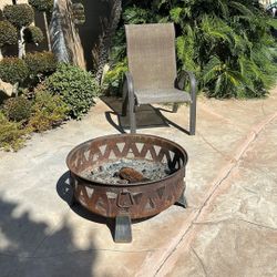Fire Pit And Chair 