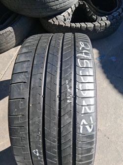 One 295/35/22 Pirelli Pzero