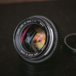 Canon FL 55mm F1.2 With EF Mount