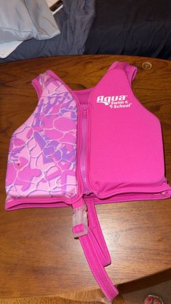 Aqua Swim School Kids Float Vest with Sunglasses