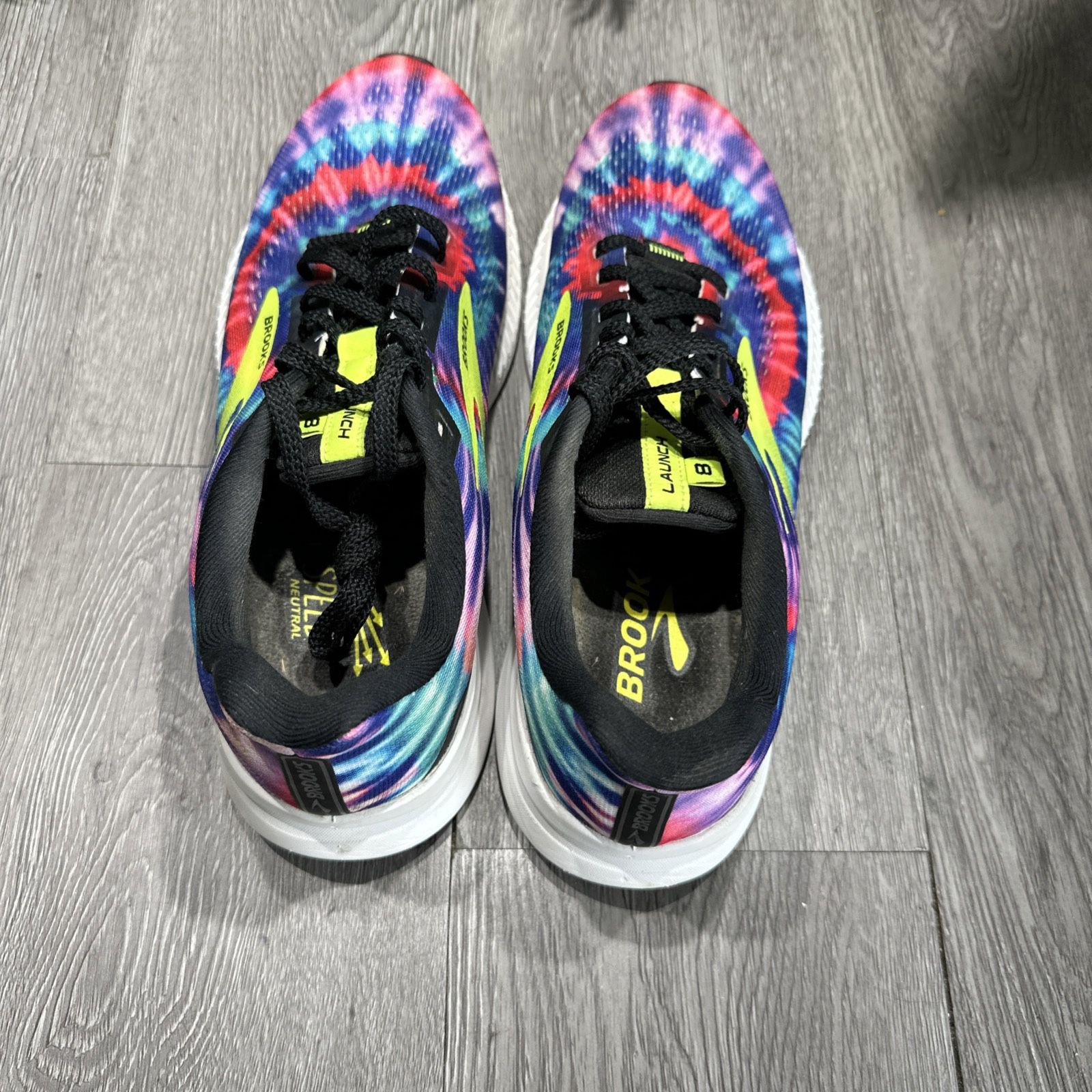 Brooks Launch 8 Running Shoes Tie Dye Women’s Size 10 Sneakers 1203451B011 Women main image 4