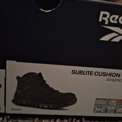 Steel Toe Work Boots with Sublite Cushion