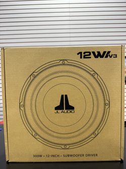 JL AUDIO. 12W1 V3
