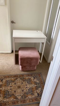 White Desk and stand