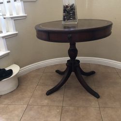 Brown table