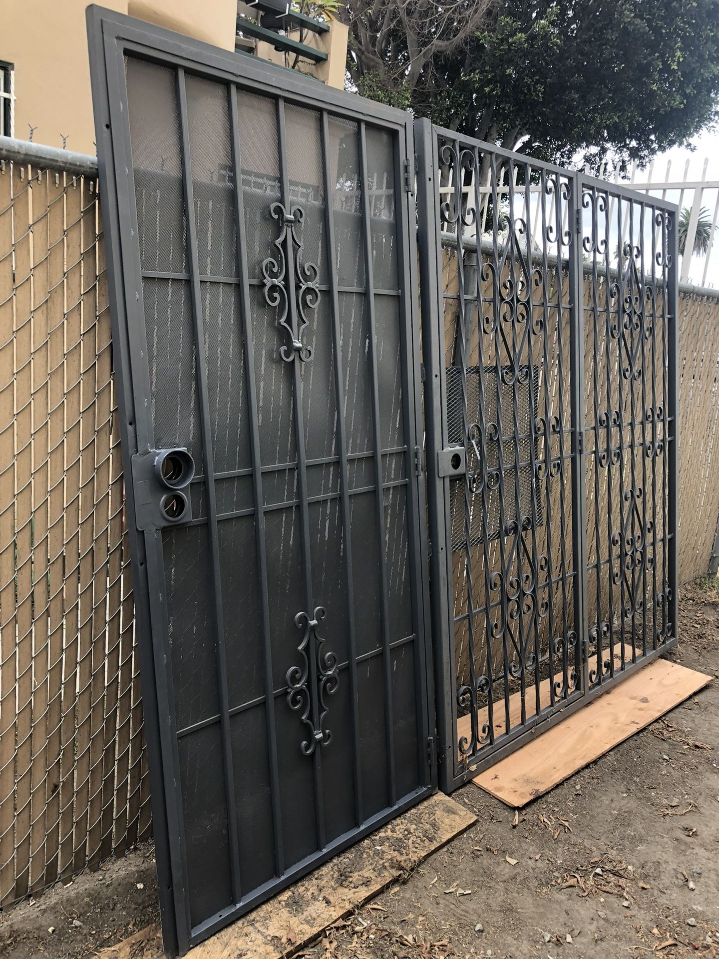 Secure Iron Door 36/80 And Secure Patio Door