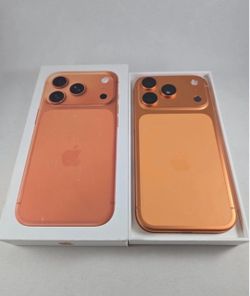 Apple iPhone 17 Pro in Orange with Box