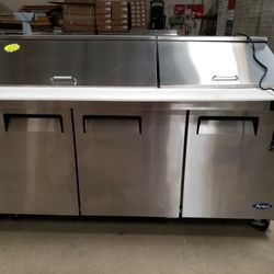Used Atosa 72"L Mega Top Sandwich Prep Table 