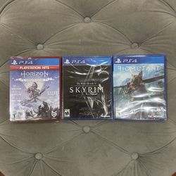 PS4 Brand New Games 
