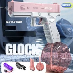 Cheap Water Gun Electric Glock Pistol Shooting Toy Full Automatic