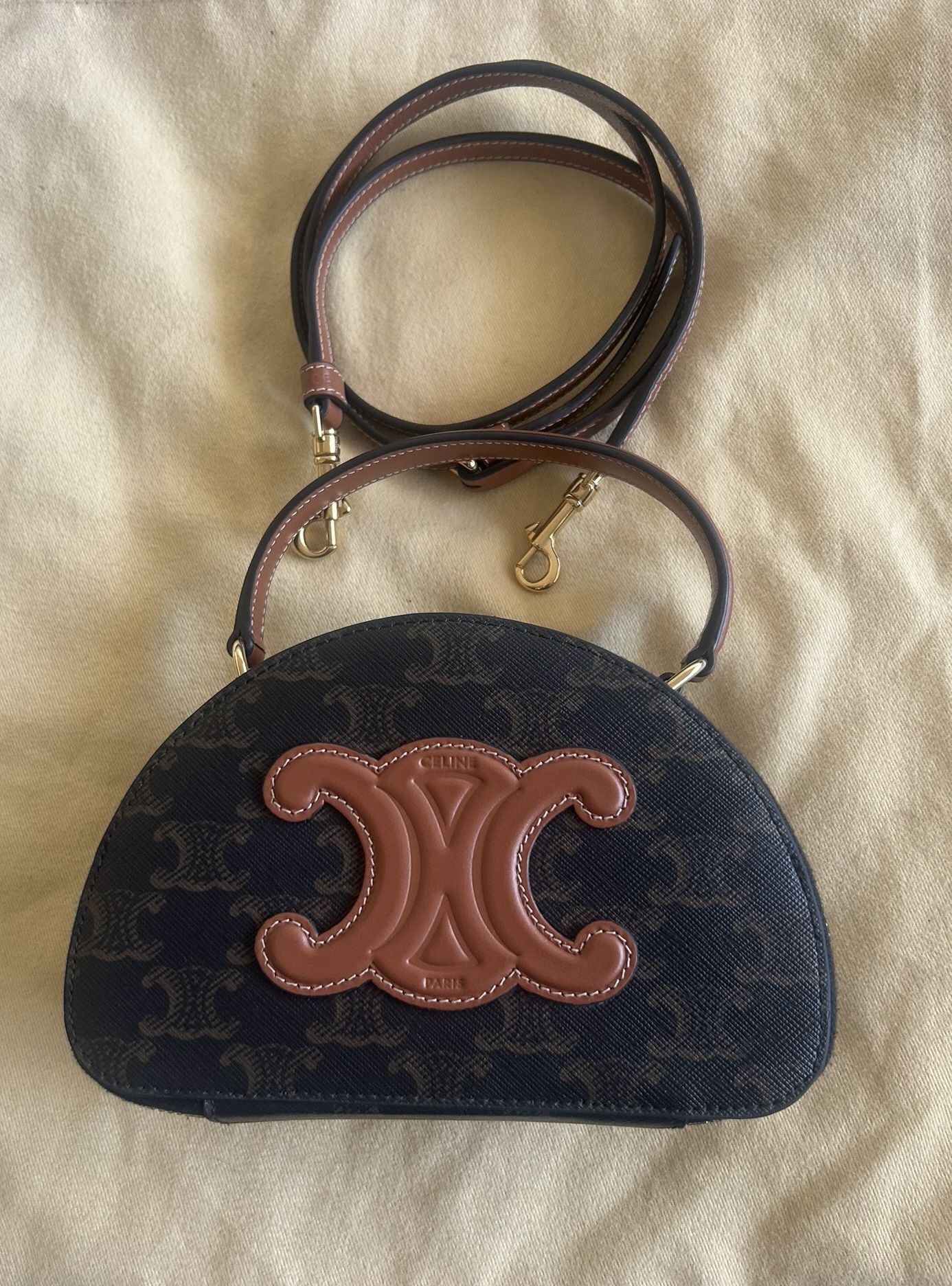 Celine Half Moon Case Triomphe