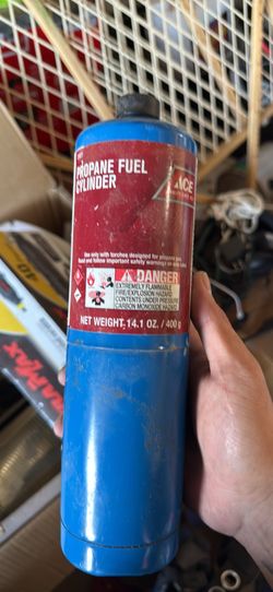 Propane cylinder (full)