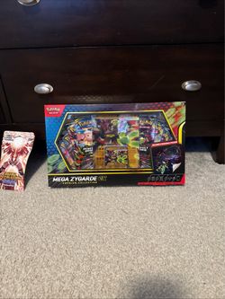 Pokémon Mega Zygarde EX Premium Collection Box Promo Booster Lenticular Sticker