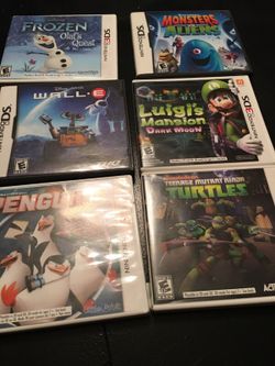 Nintendo DS and 3DS Games