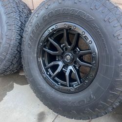 Fuel Rebel 17x9 -12 Offset Black