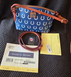 Dooney & Bourke Official NFL Indianapolis Colts Suki Crossbody/shoulderbag