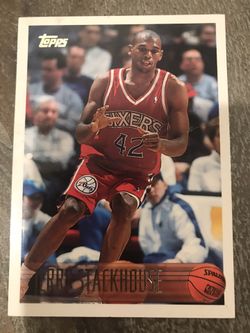 1996 Topps #42 Jerry Stackhouse Near Mint/Mint