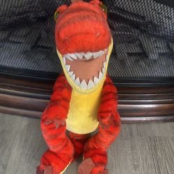 Build Red-A-Bear dinosaur 15”In