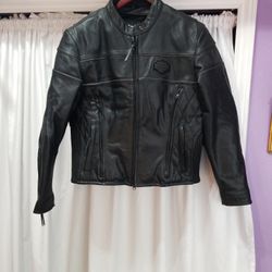 Women's Harley Davidson Heavy Jacket W/Liner Size Large