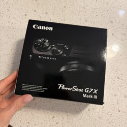 NEW Canon PowerShot G7 X Mark III Silver